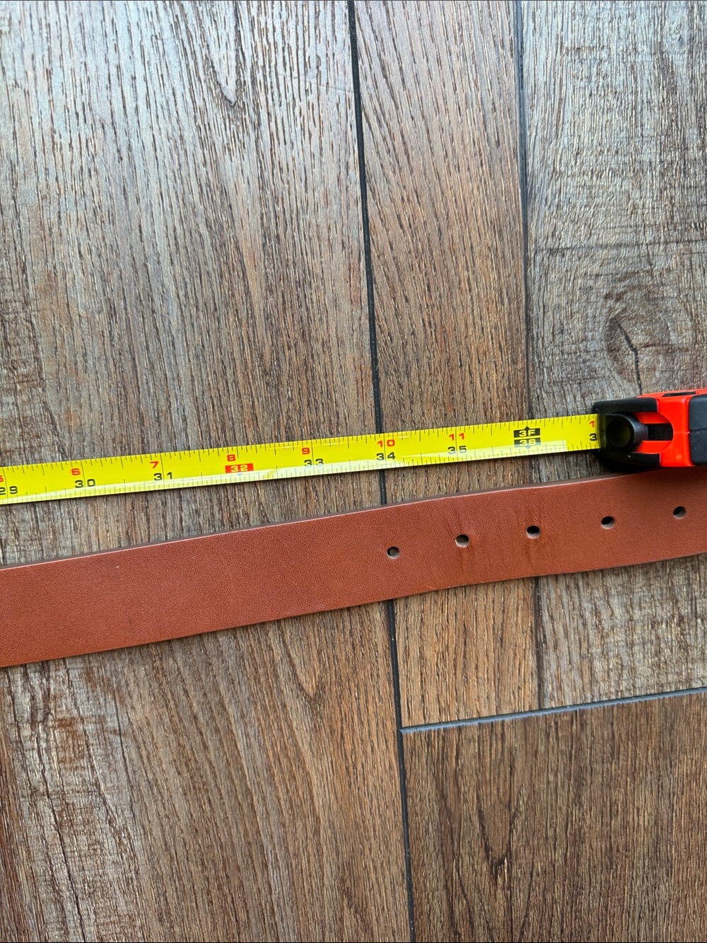 Men's Brown Leather Belt Cole Haan - Picture 6 of 6